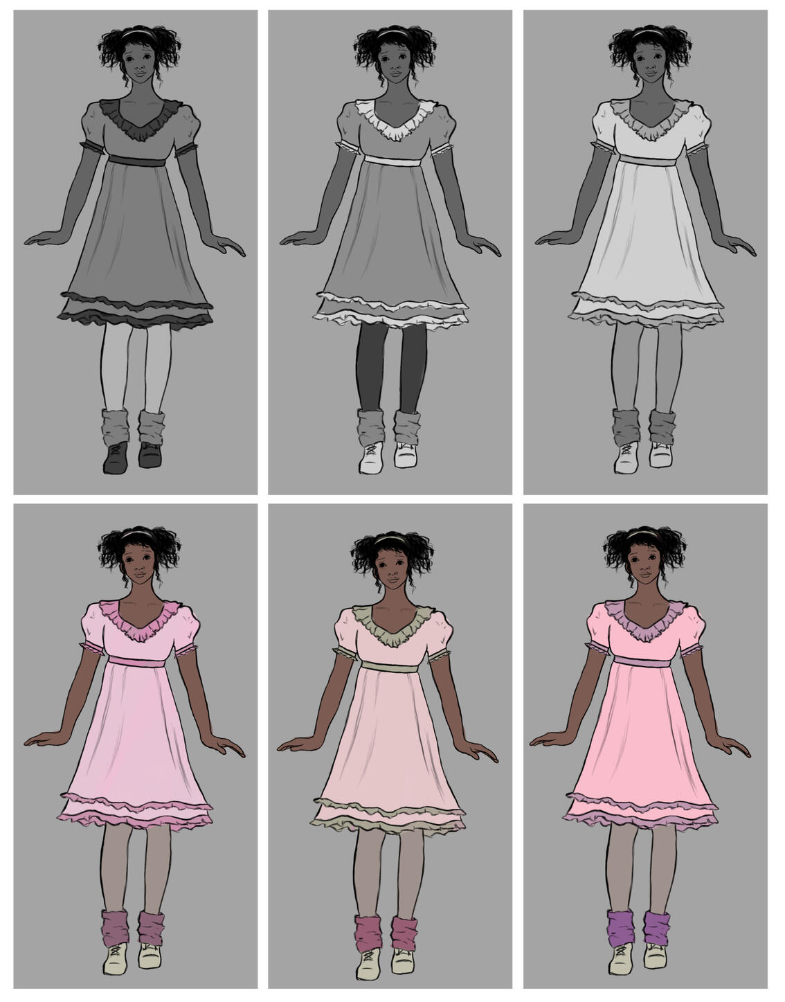 Naomi First Design || Value + Color Studies