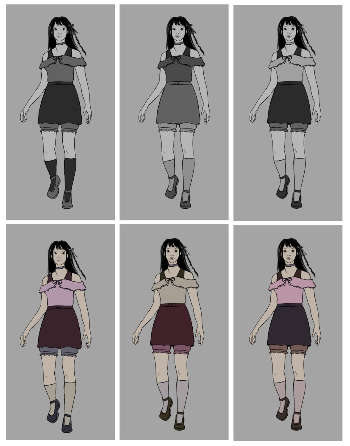 Sumie First Design || Value + Color Studies