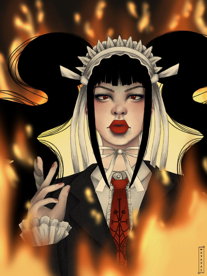 Burning of the Versailles Witch