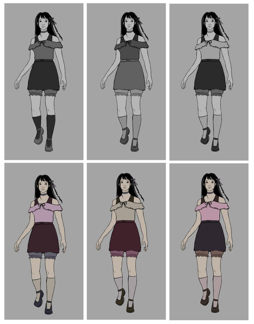 [Sumie] First Design Value &amp; Color Studies